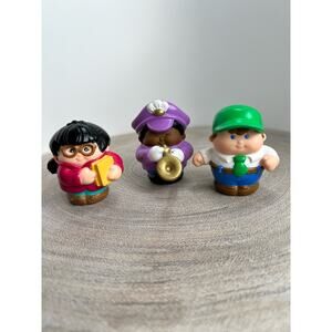 Little Tykes Set of 3 Book Loving Betty, Saxophone Steve, and Chad Collectible